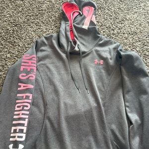 Womens Breast Cancer Awareness Under Armour hoodie